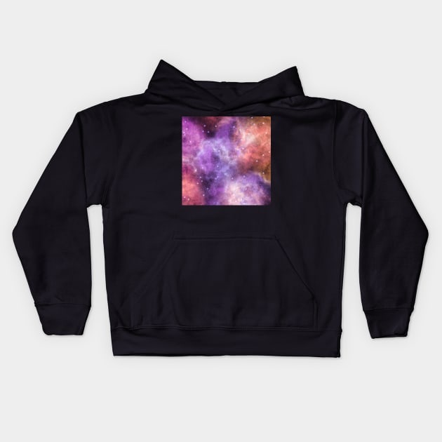 Nebula Galaxy Kids Hoodie by srojas26